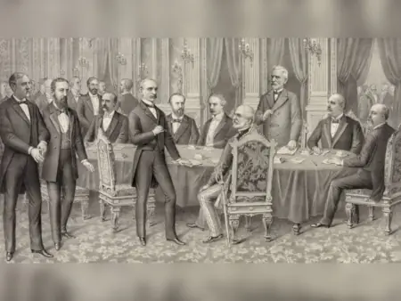 October 1, 1898,  the peace negotiations between Spain and the United States started
